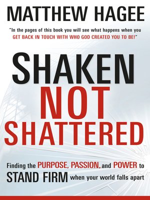 cover image of Shaken, Not Shattered